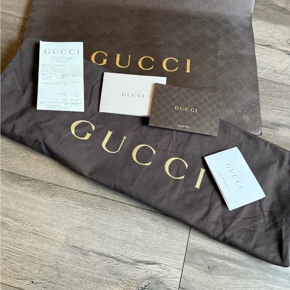 Gucci Olive Green Jackie Bag with Gold Details - Picture 8 of 8